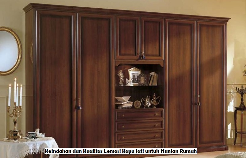 Lemari Kayu Jati
