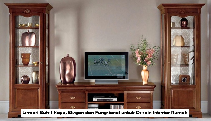 Lemari Bufet Kayu