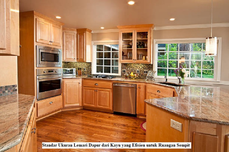 Lemari Dapur dari Kayu